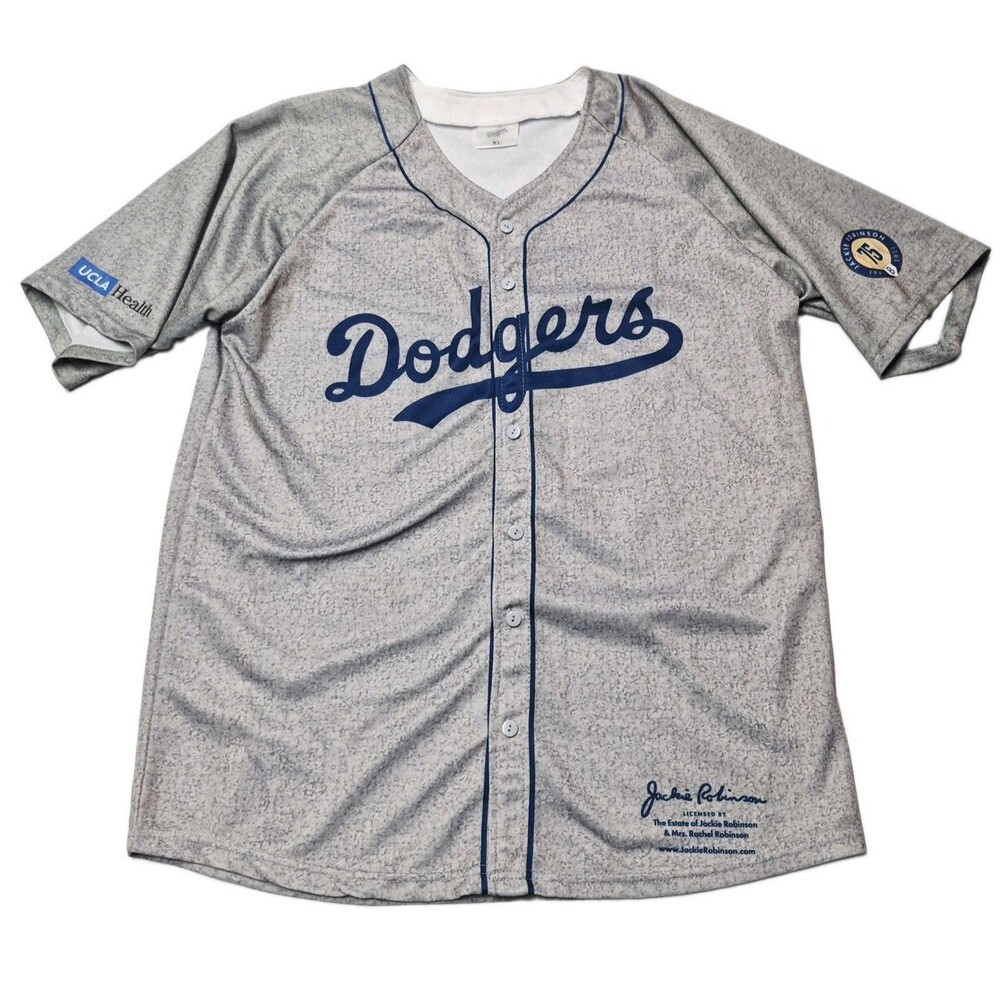 2022 Brooklyn Dodgers Jackie Robinson Jersey Official LA Stadium Giveaway XL